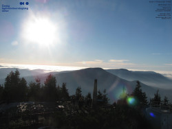 Pohled na jihozápad, Smrk