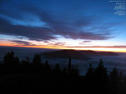 Pohled na jihozápad, Smrk