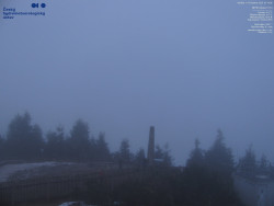 Pohled na jihozápad, Smrk