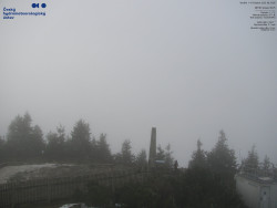 Pohled na jihozápad, Smrk