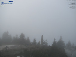 Pohled na jihozápad, Smrk