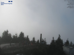 Pohled na jihozápad, Smrk