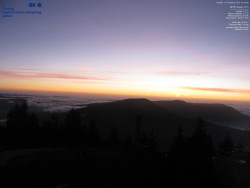 Pohled na jihozápad, Smrk