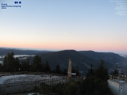 Pohled na jihozápad, Smrk