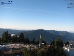 Pohled na jihozápad, Smrk