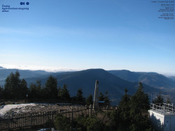 Pohled na jihozápad, Smrk