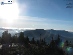 Pohled na jihozápad, Smrk