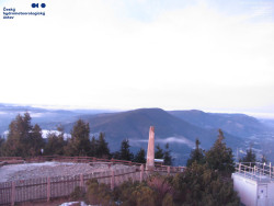 Pohled na jihozápad, Smrk