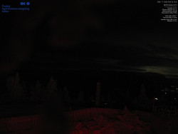 Pohled na jihozápad, Smrk