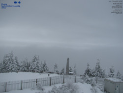 Pohled na jihozápad, Smrk