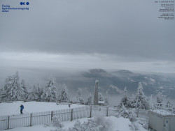 Pohled na jihozápad, Smrk