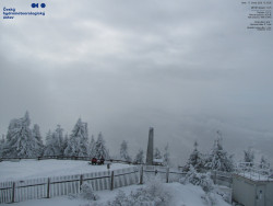 Pohled na jihozápad, Smrk