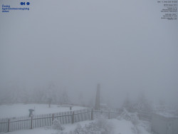 Pohled na jihozápad, Smrk