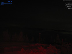 Pohled na jihozápad, Smrk