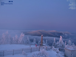 Pohled na jihozápad, Smrk