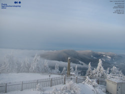 Pohled na jihozápad, Smrk