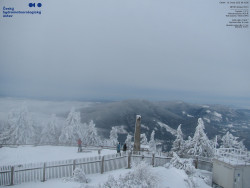 Pohled na jihozápad, Smrk