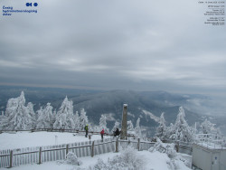 Pohled na jihozápad, Smrk