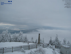 Pohled na jihozápad, Smrk