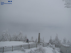 Pohled na jihozápad, Smrk