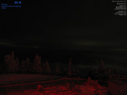 Pohled na jihozápad, Smrk