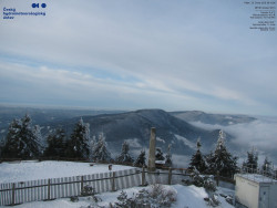 Pohled na jihozápad, Smrk