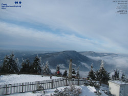 Pohled na jihozápad, Smrk