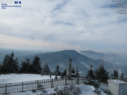 Pohled na jihozápad, Smrk