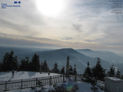 Pohled na jihozápad, Smrk