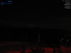 Pohled na jihozápad, Smrk