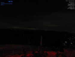 Pohled na jihozápad, Smrk