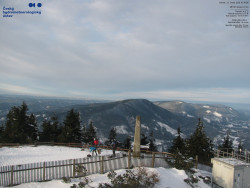 Pohled na jihozápad, Smrk