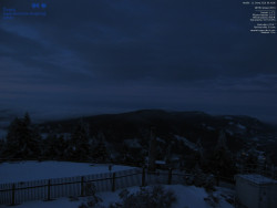 Pohled na jihozápad, Smrk