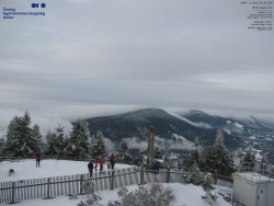 Pohled na jihozápad, Smrk