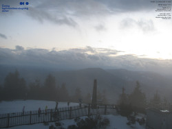 Pohled na jihozápad, Smrk