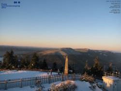 Pohled na jihozápad, Smrk