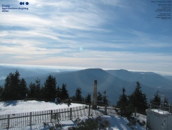 Pohled na jihozápad, Smrk