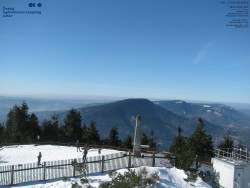 Pohled na jihozápad, Smrk