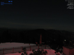 Pohled na jihozápad, Smrk