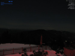 Pohled na jihozápad, Smrk