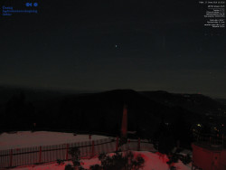 Pohled na jihozápad, Smrk