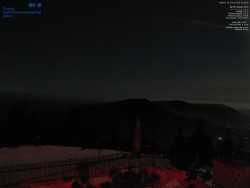 Pohled na jihozápad, Smrk