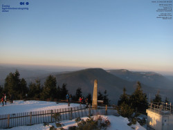 Pohled na jihozápad, Smrk