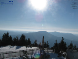 Pohled na jihozápad, Smrk