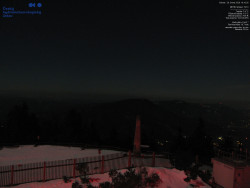 Pohled na jihozápad, Smrk