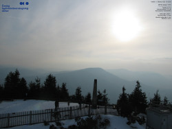 Pohled na jihozápad, Smrk