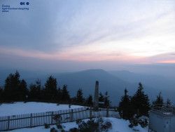 Pohled na jihozápad, Smrk