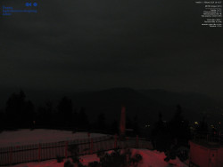 Pohled na jihozápad, Smrk