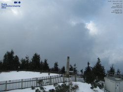 Pohled na jihozápad, Smrk