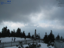 Pohled na jihozápad, Smrk